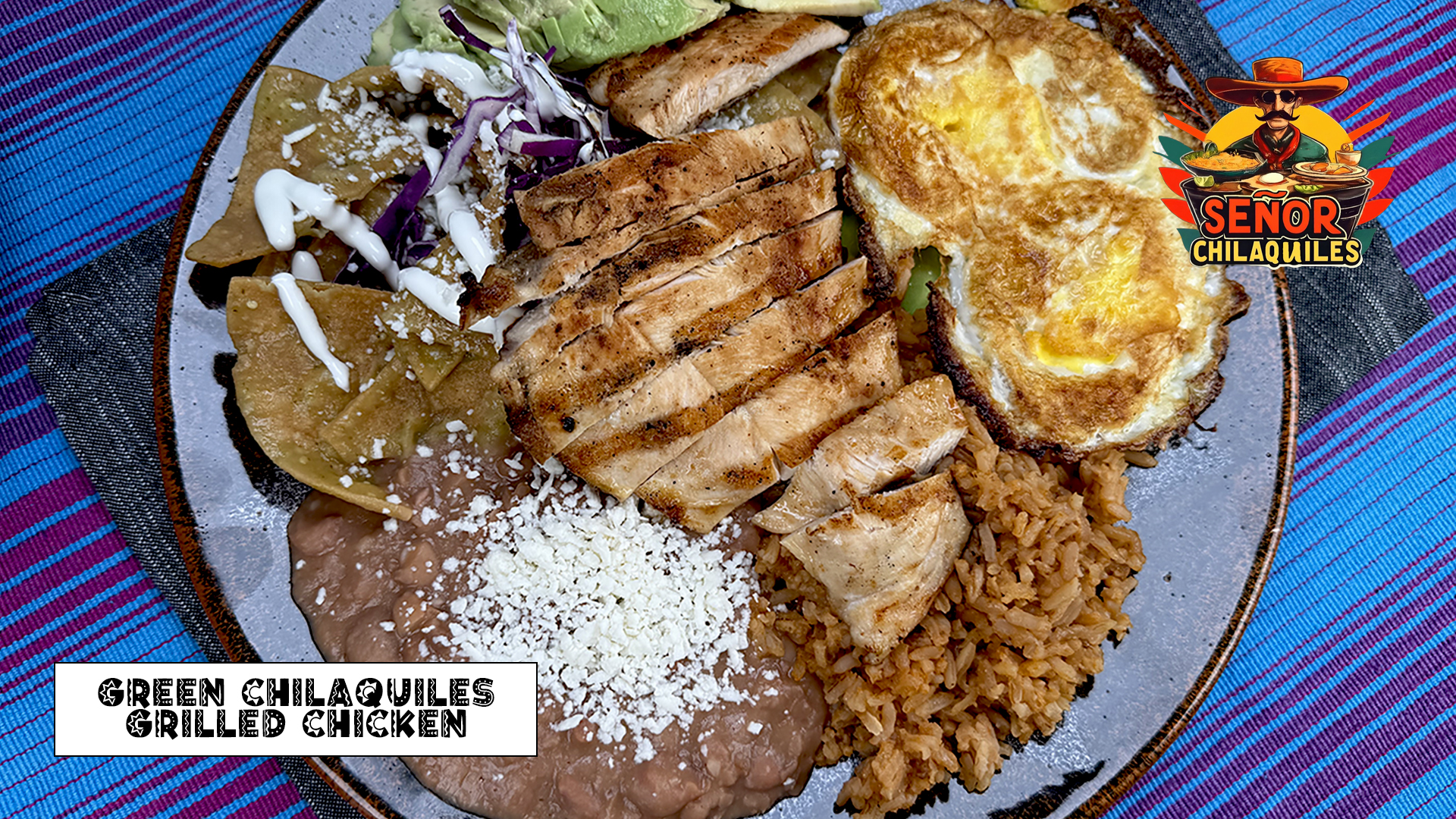 Green Chilaquiles with Chicken
